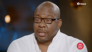 <i>Red Table Talk</i> Exclusive Clip: Bobby Brown Is Emotionally Honest With His 11-Year-Old About Bobby Jr.'s Death